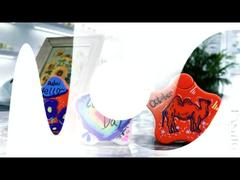 Botellas de spray en forma de estrella y pétalo