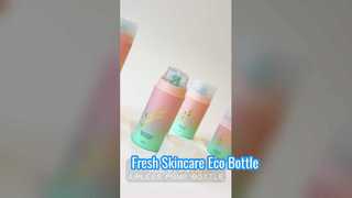 Botella de plástico sin aire