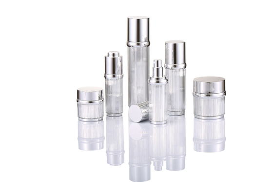 comprar Botella de 30 ml 50 ml 120 ml de la bomba de loción de cuidado de la piel acrílico moderno embalaje de la crema facial Jar online manufacture