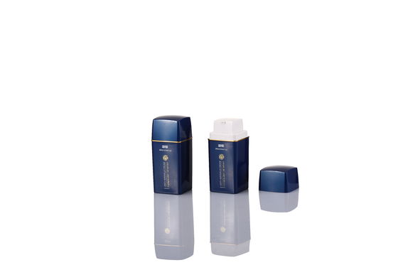 comprar Botella de plástico sin aire de 30 ml Squarelogo personalizada Botella cosmética sin aire para el cuidado del cuerpo online manufacture
