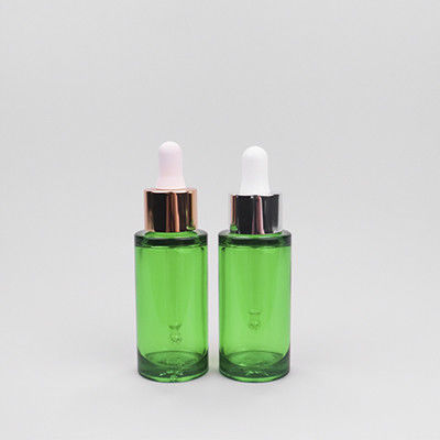 comprar Botellas de 30cc PETG de goteador verde de lujo con tapa de compresión online manufacture