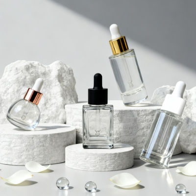 comprar Gotero graduado Pipeta cuentagotas para botella de vidrio de aceite esencial de 1Oz 10Ml 30Ml 100Ml Gotero de vidrio graduado online manufacture