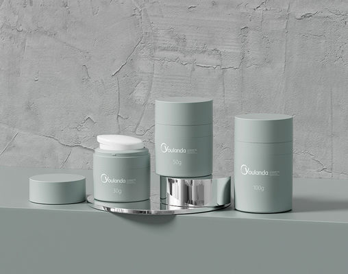Envases de crema cosmética sin aire de PP Contenedor vacío para crema 30ml 50ml 100ml YLD04A