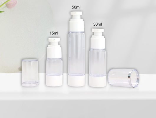 Botellas sin aire para el cuidado de la piel Botellas de bomba sin aire 15ml 30ml 50ml Embalaje sostenible para productos de belleza