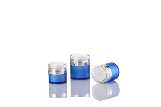Jarrón de crema facial de tipo PP vacío, contenedor cosmético sin aire 15ml 30ml 50ml