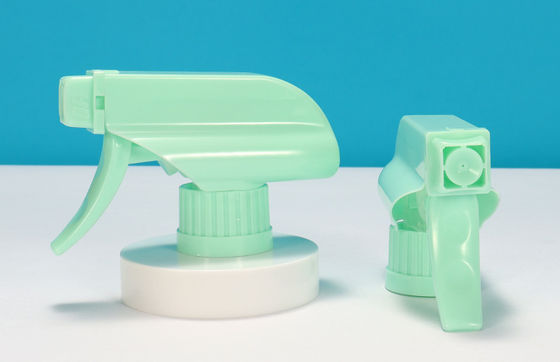 28/410 1,20 ml/T - 1,40 ml/T Pulverizador de gatillo de plástico Verde Negro Pulverizador de gatillo con bloqueo infantil