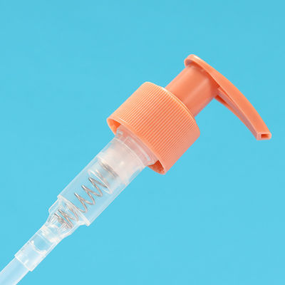 Dispensador de loción reutilizable de plástico de resorte interno 1.00ml/T - 1.50ml/T para lavado corporal