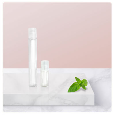Botella portátil de vidrio de 5 ml y 10 ml para aceites esenciales y perfumes