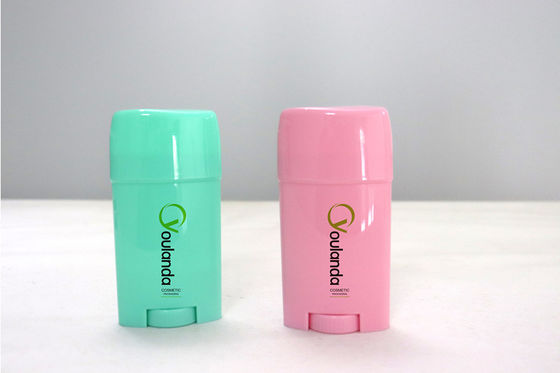 Contenedor de 50 ml de deodorante ODM de bastón, tubos de desodorante vacíos ecológicos, embalaje