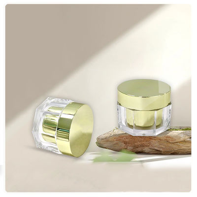 PMMA 100 ml 120 ml Jarrón cosmético Contenedor de crema Jarrones de crema Embalaje cosmético
