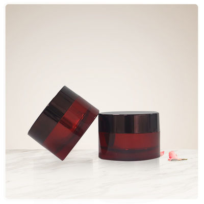 30g Contenedor de crema cosmética personalizable Jarrones plásticos cosméticos vacíos con tapas
