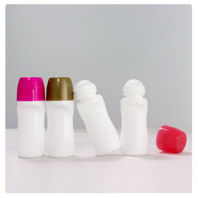 Botella de plástico de 30 ml de perfume de desodorante en rodillo en recipientes vacíos