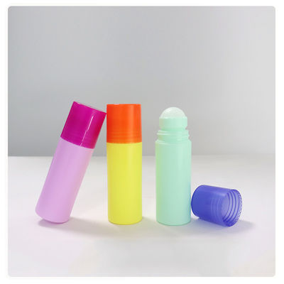 Botellas de rodillos a prueba de fugas de 100 ml Contenedor de rodillos de PP Rellenable Rollo en botella de perfume