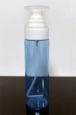Botella de pulverización de niebla fina PET de 100 ml Botella transparente de niebla fina para cuidado personal