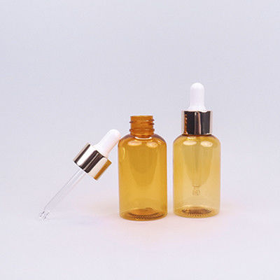 Botellas de gotero de aceite esencial PET de 60 ml Botella de gotero de viaje con distribución de líquido precisa