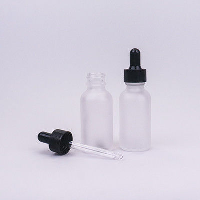20/400 Botellas de goteador congeladas Botella de goteador de ojo vacío claro para aceite esencial