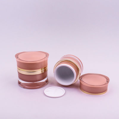 OEM ODM Acrílico plástico Jarrón de crema 30g 50g Contenedor de cosméticos acrílicos vacío
