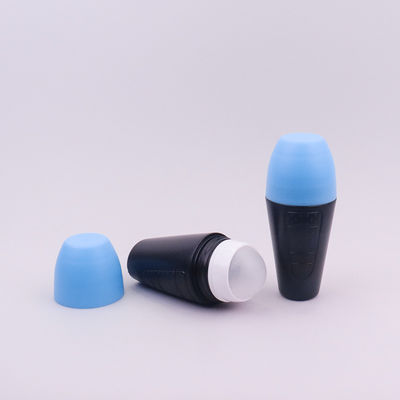 Botellas de 50 ml de papel laminado de PP con bola lisa para hombres