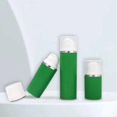 Botella sin aire con bomba de loción de plástico de PP personalizable Botellas sin aire para el cuidado de la piel 15ml 30ml 50ml