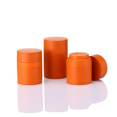 30 50 100 g Jarrones cosméticos de plástico congelado ecológico redondo PP Jarrón cosmético embalaje 100 g