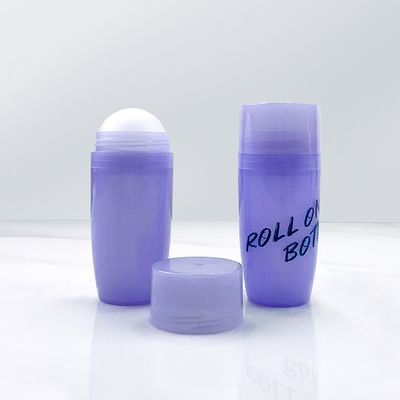PP 50ML Rollo vacío en botellas para aceites esenciales Rollo de plástico en botellas Rollo en botellas de desodorante