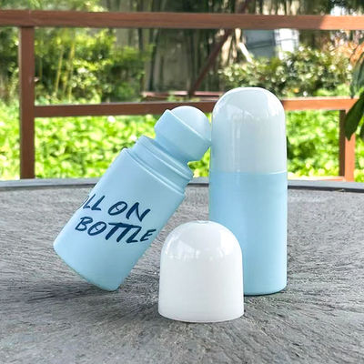 Botellas de aceite de perfume roll-on de 50 ml, botellas de desodorante roll-on vacías de PP